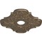 Ekena Millwork Peralta Ceiling Medallion (Fits Canopies up to 4 5/8"), 17 3/4"OD x 3 1/8"ID x 1"P, Warm Silver CM17PEWSS - alternate 3